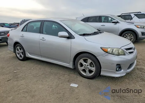 2012 Toyota Corolla Base from USA, damaged, VIN 5YFBU4EE9CP013347
